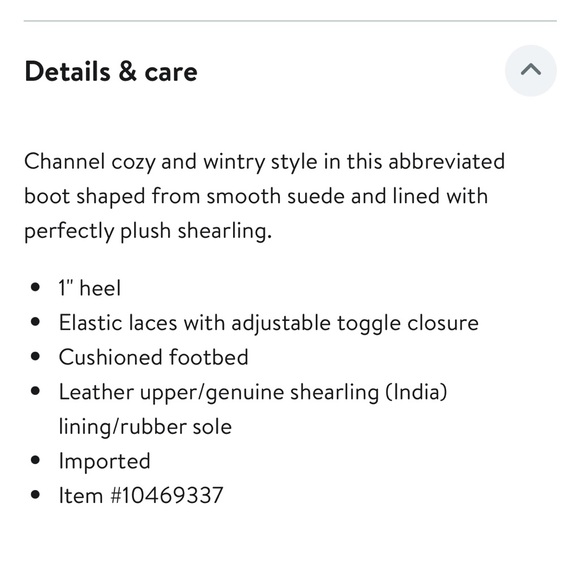 Free People Snowdrop Micro Genuine‎ Shearling Boot size 9 - Picture 7 of 7